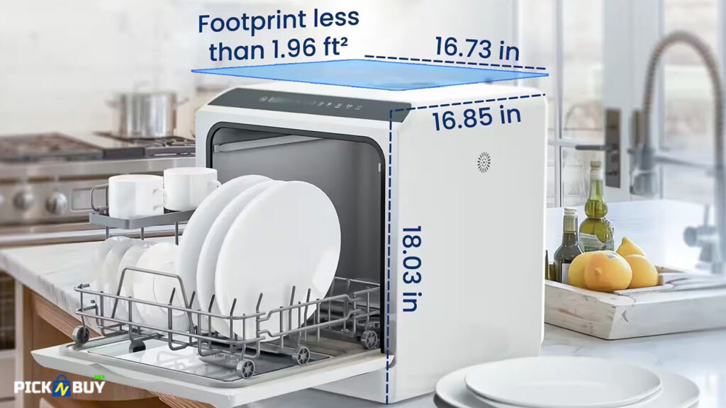 Hermitlux Countertop Dishwasher