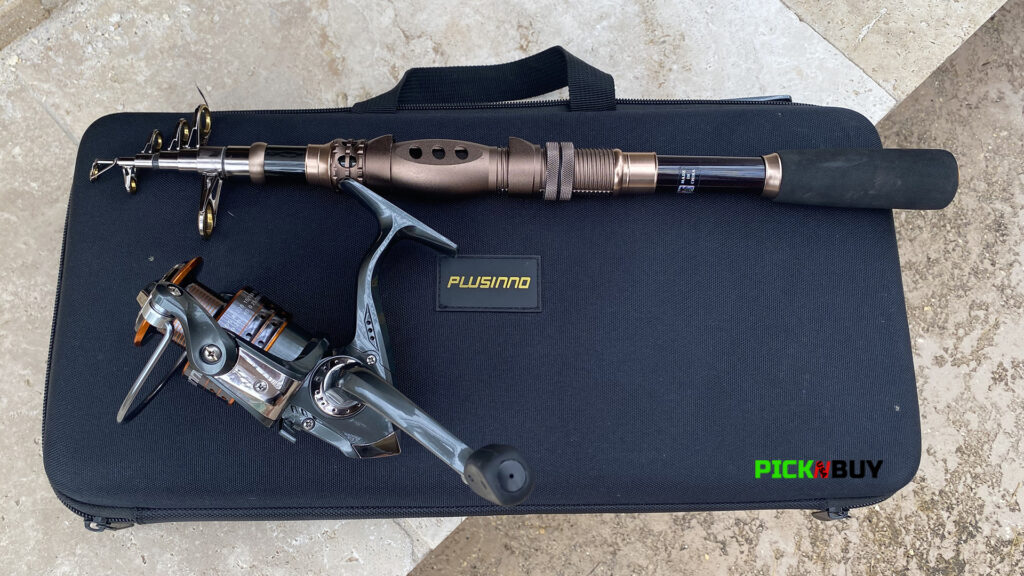 PLUSINNO Fishing Rod and Reel Combo