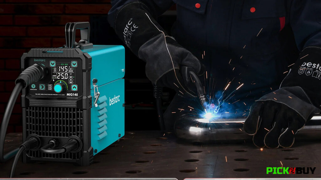 Best MIG 145 Amp 4-in-1 Welder Best Gasless MIG Welders