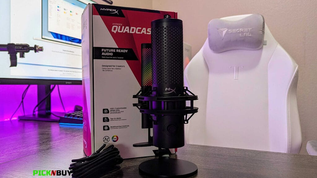 HyperX QuadCast 2S best streaming microphones 