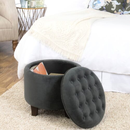HomePop Button Tufted